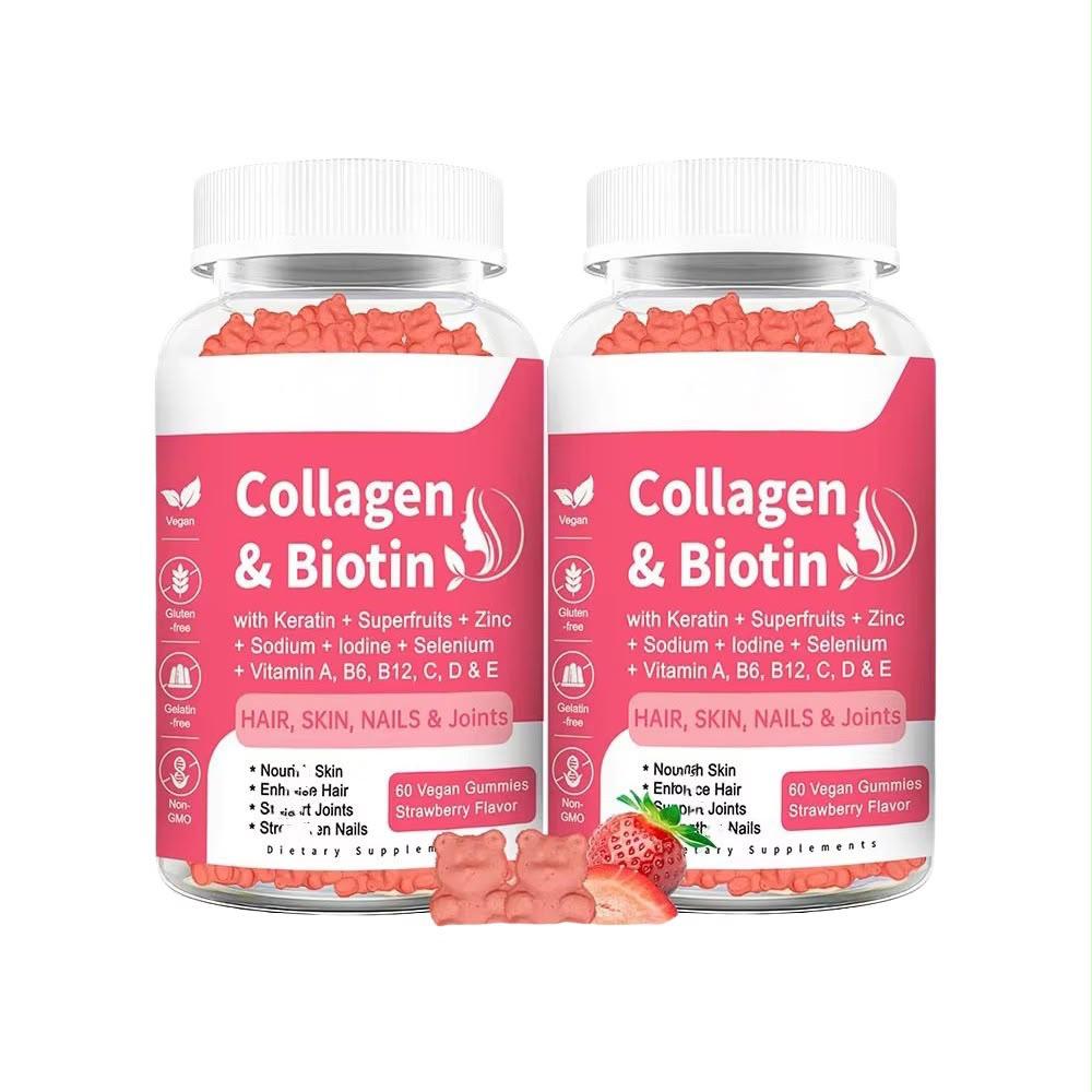 Collagen & Biotin Vegan Gummies